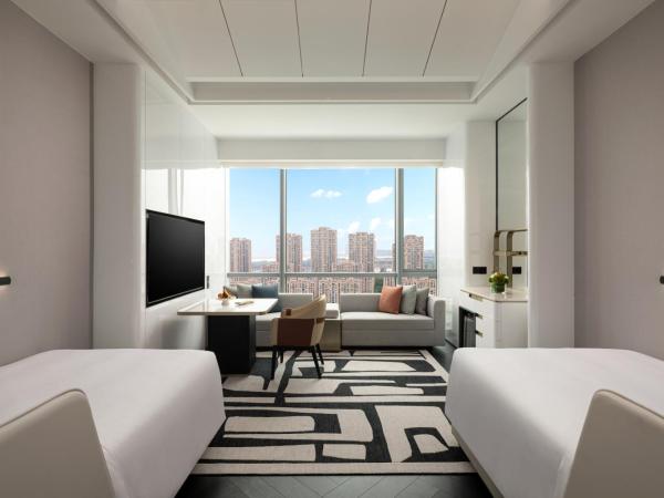 Crowne Plaza Suzhou East Taihu, an IHG Hotel : photo 2 de la chambre chambre double standard avec 2 lits doubles - vue sur ville