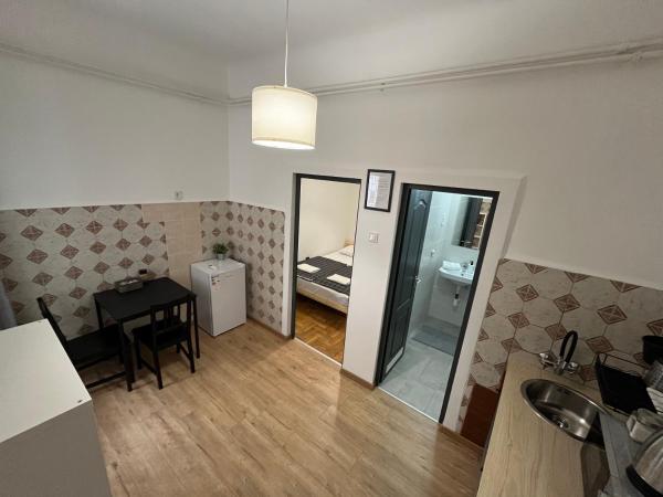 Friends Hostel & Apartments : photo 1 de la chambre appartement avec douche