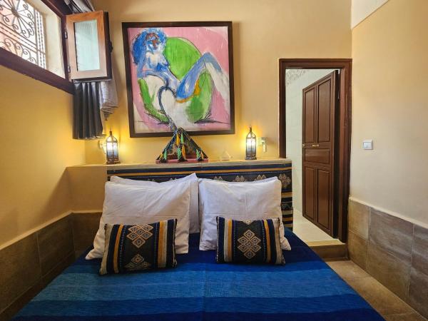 Riad Dar Rita : photo 3 de la chambre chambre double - rez-de-chaussée