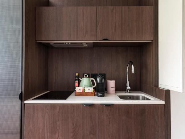 Numa Munich Obersendling : photo 4 de la chambre medium studio with kitchenette - single bed