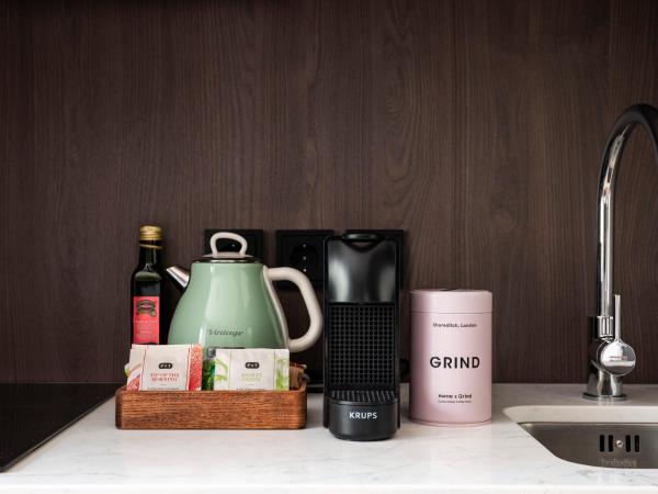 Numa Munich Obersendling : photo 7 de la chambre medium studio with kitchenette - single bed