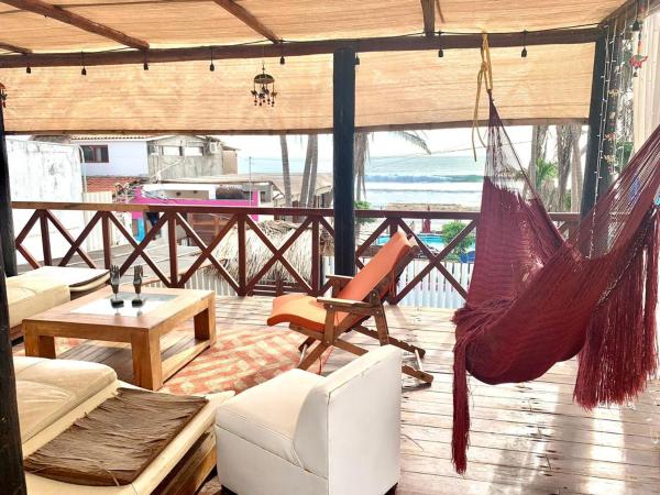 Casa de las Olas Surf & Beach Club : photo 9 de la chambre chambre lit queen-size deluxe