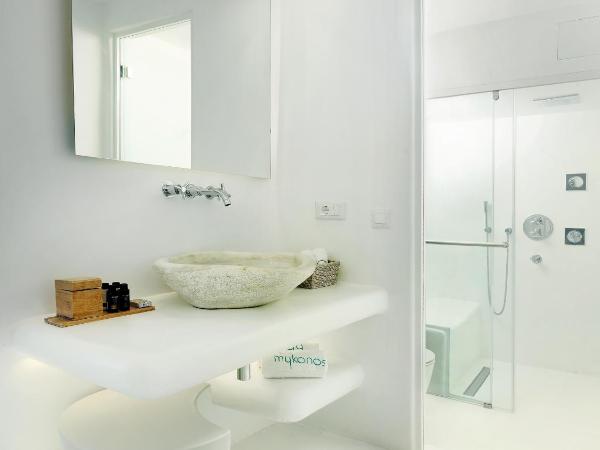 Mykonos Bay Resort & Villas : photo 4 de la chambre chambre double de luxe avec jacuzzi extérieur - vue sur mer