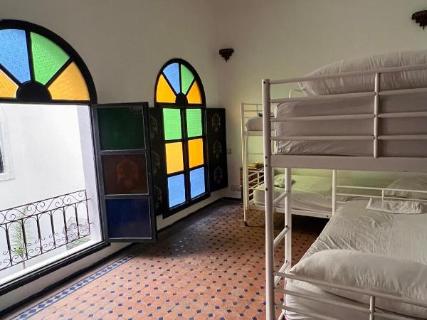 Funky Fes : photo 2 de la chambre lit dans dortoir mixte de 6 lits