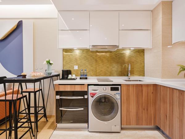 Raffles Executive Apartment - Guangzhou Huijin International Finance Center, Keyun Road Metro Station Branch-Canton Fair Free Shuttle : photo 5 de la chambre suite 1 chambre