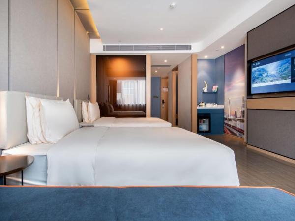 Atour Hotel Guangzhou Baiyun New Town Jiangxia Metro Station : photo 1 de la chambre chambre lits jumeaux supérieure