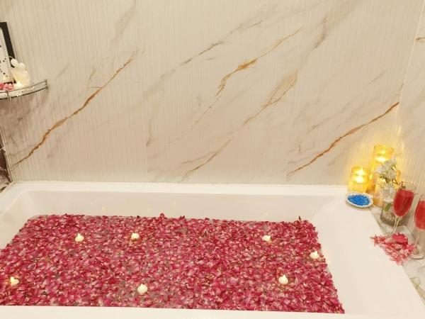 Hotel Sarang Palace - Boutique Stays : photo 5 de la chambre luxurious bathtub room with canopy
