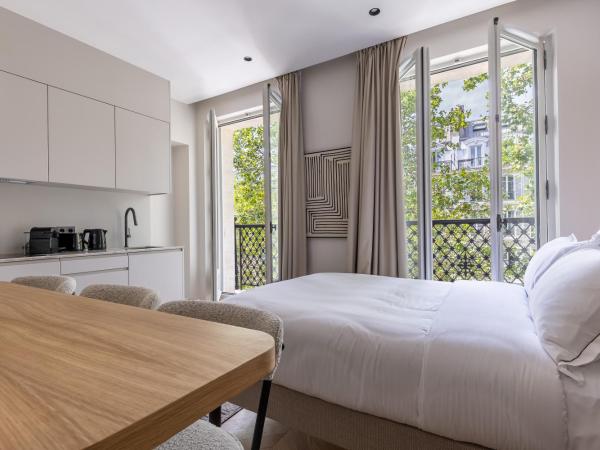 Quartier Libre Marais : photo 9 de la chambre studio lit queen-size de luxe