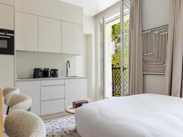 Quartier Libre Marais : photo 8 de la chambre studio lit queen-size de luxe