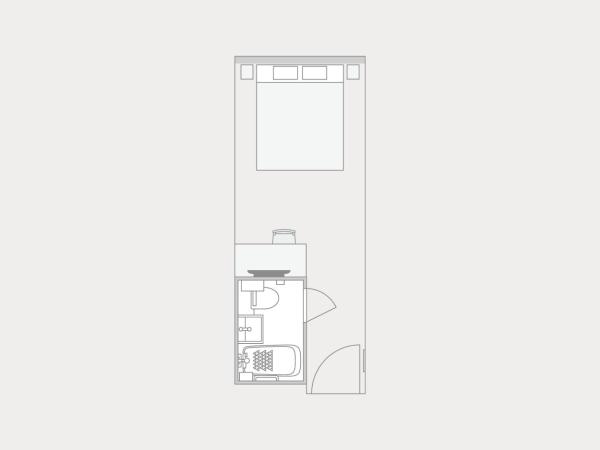 karaksa hotel grande Shin-Osaka Tower : photo 5 de la chambre hébergement double supérieur - Étage supérieur