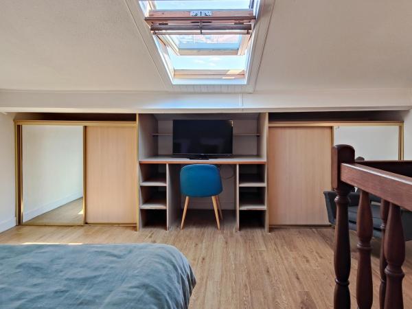 Aparthotel AMMI Nice Massena - ex Ajoupa : photo 9 de la chambre appartement en duplex avec balcon