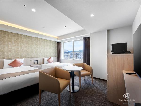 Daiwa Roynet Hotel Kyoto-Hachijoguchi : photo 1 de la chambre chambre lits jumeaux de luxe - non-fumeurs