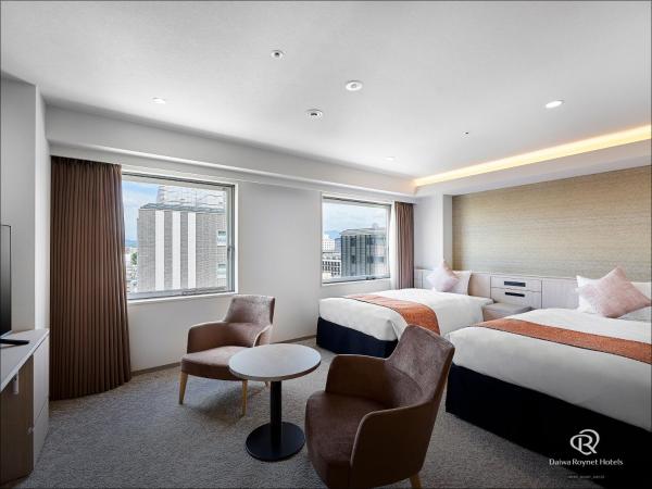 Daiwa Roynet Hotel Kyoto-Hachijoguchi : photo 1 de la chambre spacieuse chambre lits jumeaux deluxe - non-fumeurs