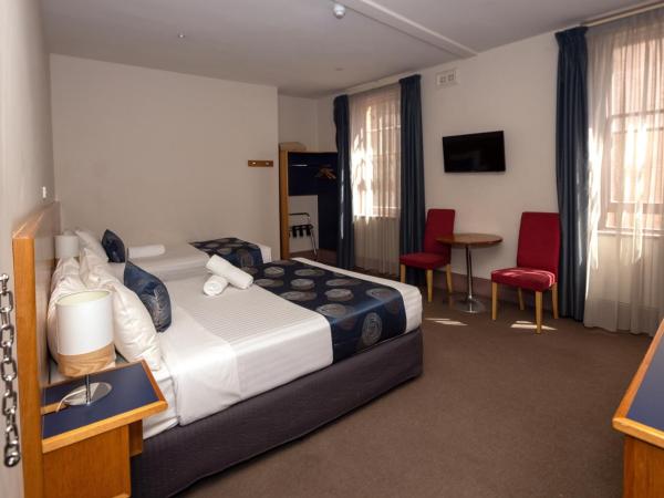 Central Hotel Hobart : photo 3 de la chambre chambre lits jumeaux