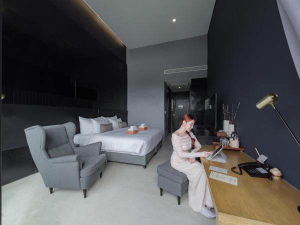 The Grandiose Hotel Chiang Rai เดอะแกรนด์ดิโอสเชียงราย : photo 3 de la chambre chambre double ou lits jumeaux deluxe - vue sur rivière
