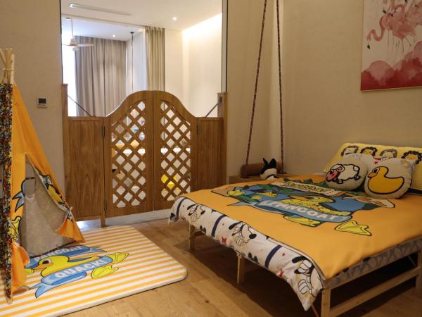 Shanghai Pudong Airport Moonlo Hotel - Pet Friendly : photo 2 de la chambre chambre familiale supérieure