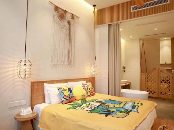 Shanghai Pudong Airport Moonlo Hotel - Pet Friendly : photo 4 de la chambre chambre familiale supérieure