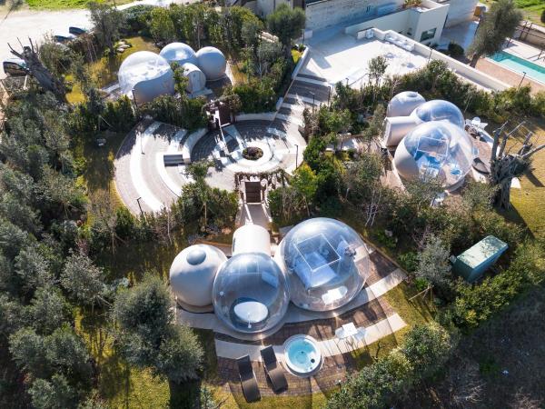 Tenuta Danesi - Bubble Room : photo 5 de la chambre suite lit queen-size avec baignoire spa