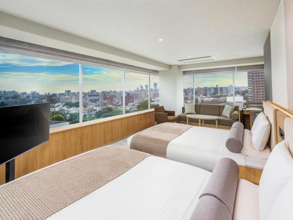 ART HOTEL Nippori Lungwood : photo 4 de la chambre 【new】panoramic view twin room - non-smoking