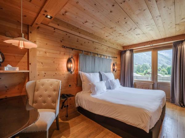 Chalet-Hôtel Hermitage : photo 1 de la chambre suite prestige mont-blanc avec accès au spa