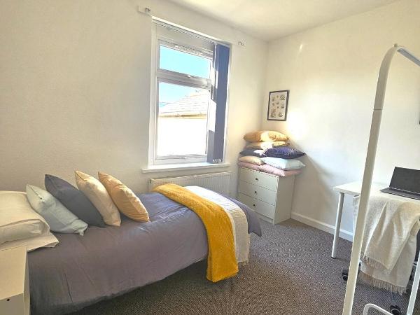 Luxurious Guesthouse Accommodation for Professionals and Students near Cardiff City Centre : photo 7 de la chambre chambre double avec salle de bains commune