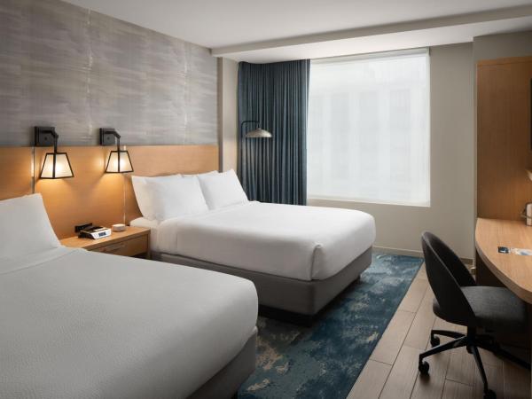 Courtyard by Marriott San Diego Gaslamp/Convention Center : photo 6 de la chambre chambre lit queen-size