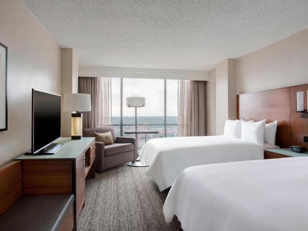 San Antonio Marriott Riverwalk : photo 3 de la chambre double room with 2 double beds and water view