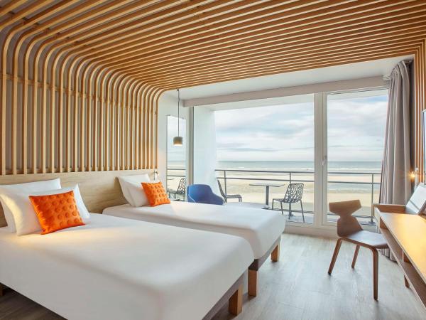 Novotel Thalassa Le Touquet : photo 1 de la chambre chambre supérieure avec 2 lits simples - vue sur océan