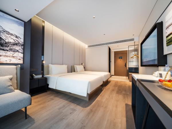 Atour Hotel Chengdu Phoenix Mountain Sports Park : photo 2 de la chambre jimu twin room