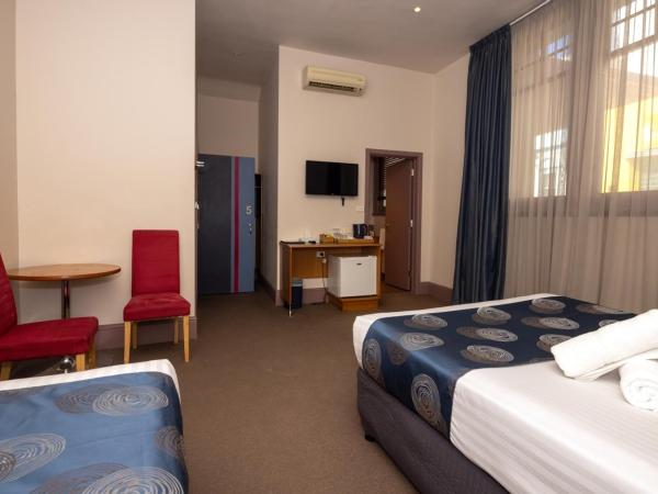 Central Hotel Hobart : photo 6 de la chambre chambre lits jumeaux