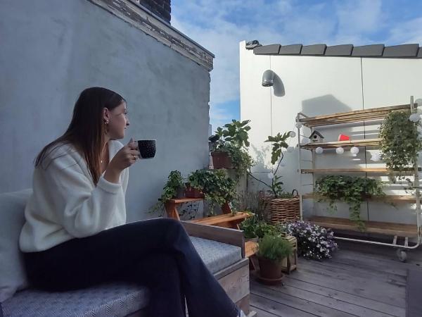 Violet Suites : photo 3 de la chambre chambre double ou lits jumeaux deluxe avec balcon