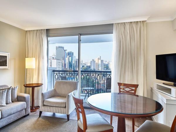 Marriott Executive Apartments Sao Paulo : photo 4 de la chambre appartement 2 chambres de luxe avec balcon - vue sur ville