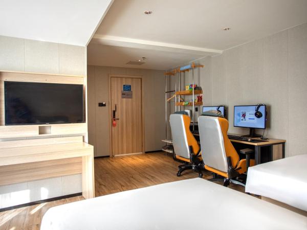 网鱼电竞酒店上海新国际博览中心店 : photo 7 de la chambre chambre double deluxe