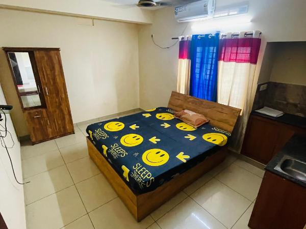 Sand residence : photo 2 de la chambre chambre double avec salle de bains privative