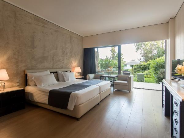 Corfu Holiday Palace : photo 1 de la chambre chambre lits jumeaux - vue sur mer