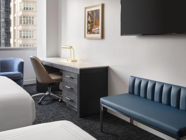 Residence Inn by Marriott Chicago Downtown Magnificent Mile : photo 4 de la chambre studio avec 2 lits queen-size