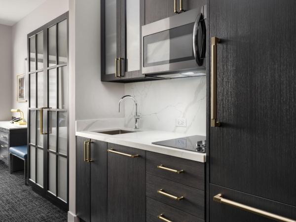 Residence Inn by Marriott Chicago Downtown Magnificent Mile : photo 4 de la chambre studio, 1 king (mobility accessible w/ roll-in shower)