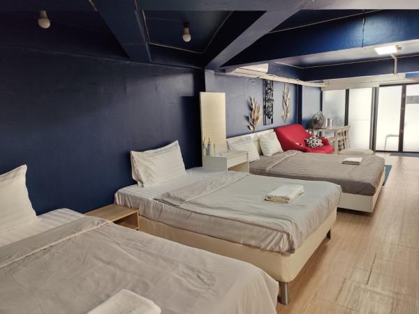 Doodle Lodge Bangkok : photo 9 de la chambre chambre familiale deluxe