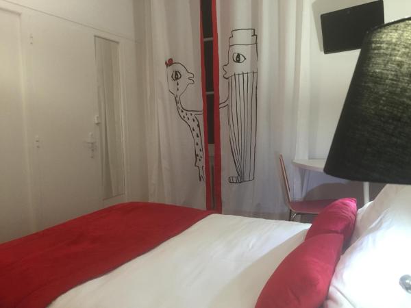 Hôtel Concorde : photo 9 de la chambre chambre familiale avec 2 lits de 140 cm (4 adultes)