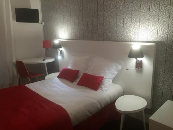 Hôtel Concorde : photo 10 de la chambre chambre familiale avec 2 lits de 140 cm (4 adultes)