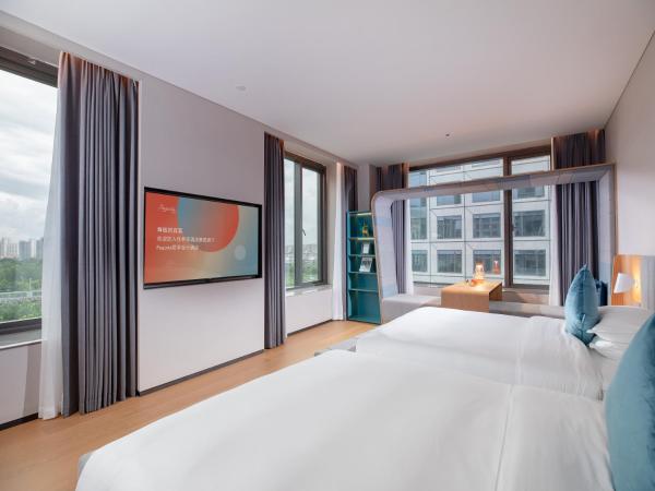 Pagoda Hotel Hangzhou Zijing Gang : photo 5 de la chambre chambre lits jumeaux deluxe