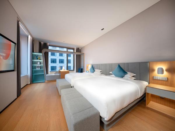 Pagoda Hotel Hangzhou Zijing Gang : photo 6 de la chambre chambre lits jumeaux deluxe