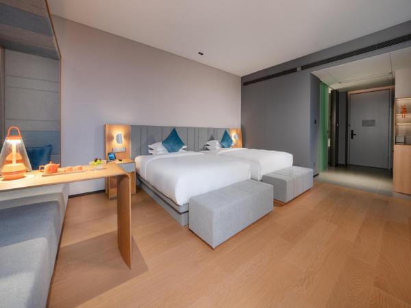 Pagoda Hotel Hangzhou Zijing Gang : photo 8 de la chambre chambre lits jumeaux