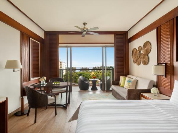 Shangri-La Sanya : photo 4 de la chambre hébergement lit king-size premier - vue sur mer