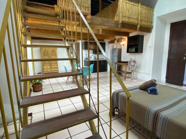 Hostal Luz de Luna Nuyoo : photo 3 de la chambre studio avec mezzanine