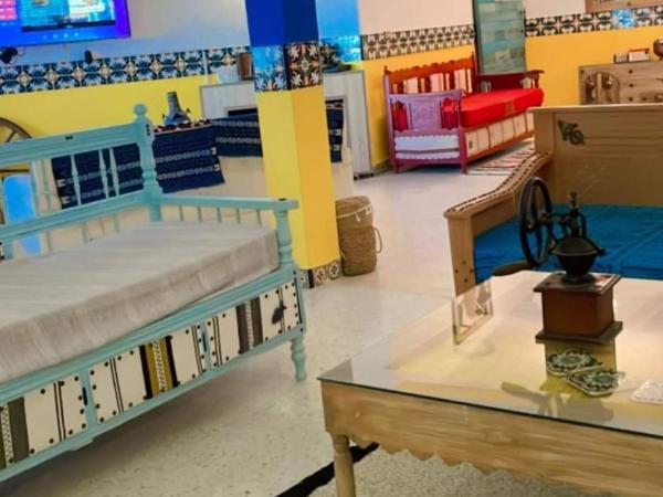 Dar Morjana : photo 2 de la chambre suite lit king-size avec balcon