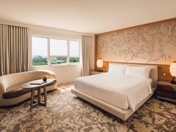 Nobu Hotel Miami Beach : photo 1 de la chambre chambre lit king-size deluxe - vue sur baie