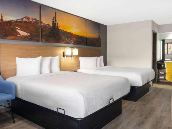 Days Inn by Wyndham Columbus Worthington : photo 2 de la chambre chambre avec 2 lits queen-size - fumeurs