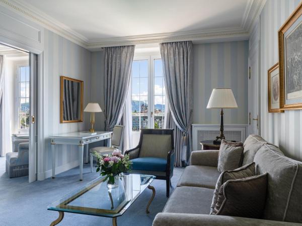 Four Seasons Hotel des Bergues Geneva : photo 2 de la chambre suite exécutive quatre saisons lit king-size