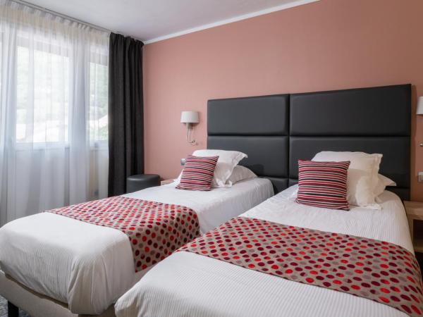Hôtel Vauban Briançon Serre Chevalier : photo 1 de la chambre chambre lits jumeaux - vue sur montagne